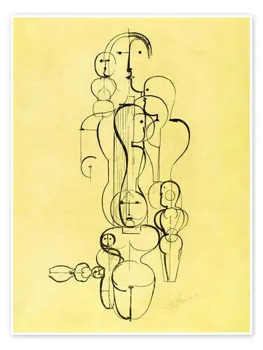 Grupo concéntrico de Oskar Schlemmer Master Collection
