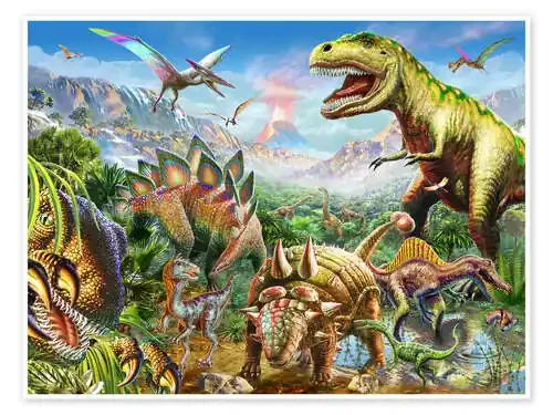 Grupo de dinosaurios de Adrian Chesterman MGL Licensing