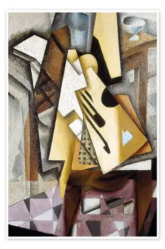 Guitar on a Chair de Juan Gris Everett Collection