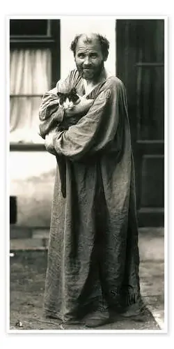 Gustav Klimt y su gato Master Collection