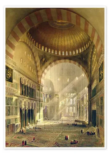 Haghia Sophia de Gaspard Fossati Bridgeman Images