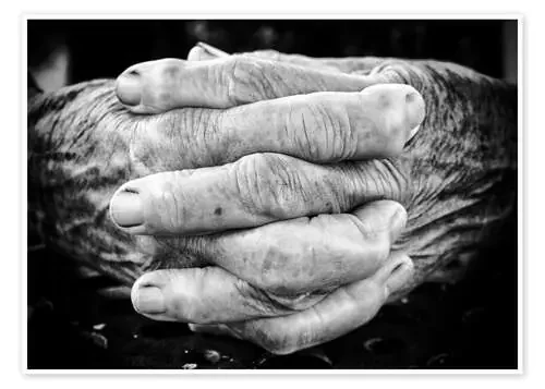 Hands of an old man Editors Choice