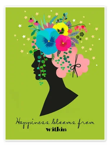 Happiness blooms from within de Taika Tori
