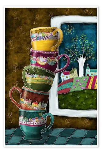 Happy Coffee Mug de Heike Langenkamp