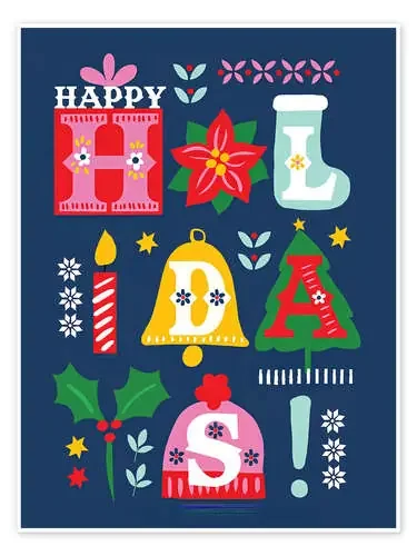 Happy Holidays – Advent calendar de Charlotte Pepper Advocate Art