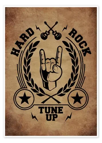 hard rock vintage de Durro Art
