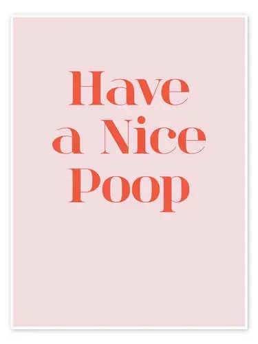 Have a Nice Poop de Typobox Editors Choice