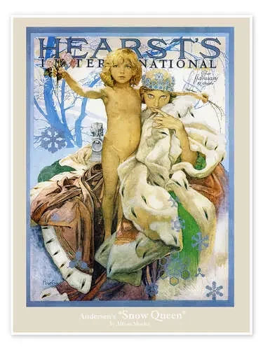 Hearst‘s – La reina de las nieves de Alfons Mucha Master Collection