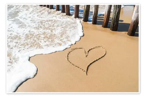 Heart North Sea beach de rclassen