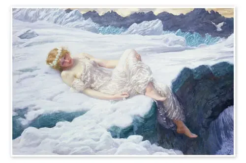 Heart of Snow, 1907 de Edward Robert Hughes Bridgeman Images