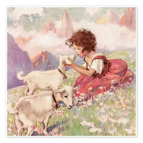 Heidi de Jessie Willcox Smith Master Collection