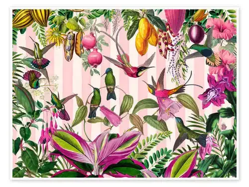 Hidden Exotic Hummingbird Paradise de Andrea Haase