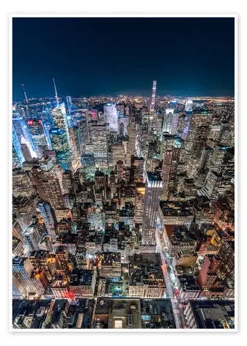High above New York City de Sascha Kilmer