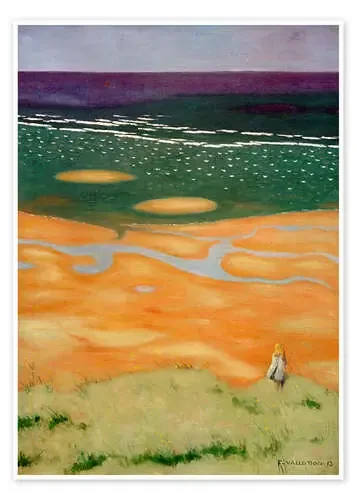High tide near Houlgate de Félix Édouard Vallotton akg-images