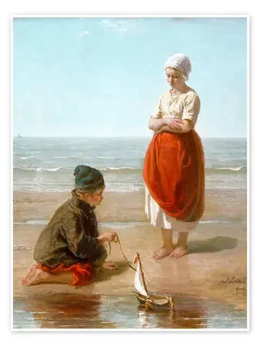 Hijos del mar de Jozef Israels akg-images