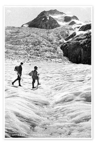 Hike Through the Alps de Vintage Ski Collection akg-images