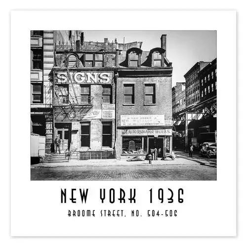 Historic New York – Broome Street de Christian Müringer