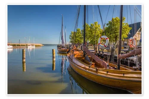 Historic sailing boat at the Baltic Sea (Germany) de Christian Müringer