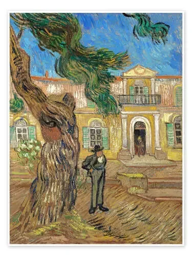 Hospital St. Paul at Saint-Rémy-de-Provence de Vincent van Gogh Master Collection