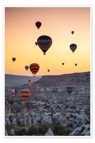 Hot Air Balloons in Cappadocia de Matteo Colombo