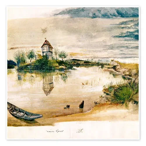 House at fishpond de Albrecht Dürer akg-images