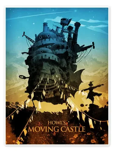 Howl‘s Moving Castle (El castillo ambulante) de Albert Cagnef