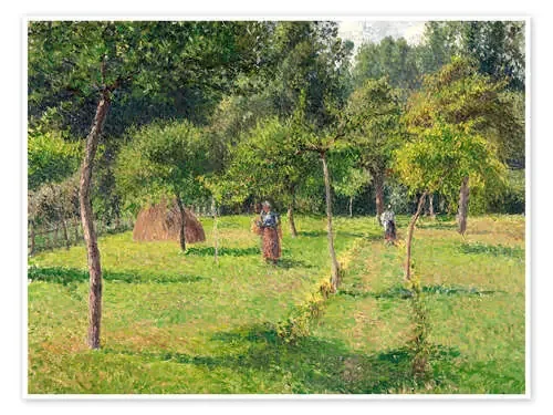 Huerto en Éragny de Camille Pissarro Master Collection