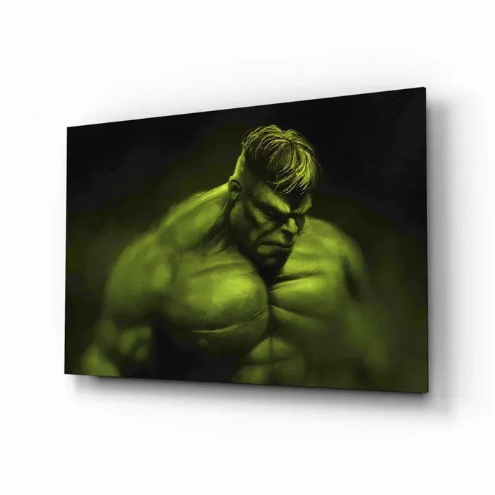 Hulk Glass Wall Art – 28.5 » x 18 «
