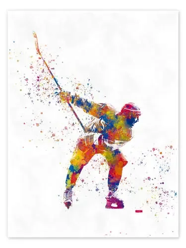 Ice Hockey Player VII de nobelart