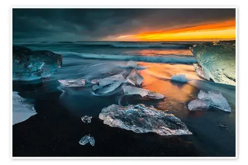 Iceland Diamond Beach I de Arnold Schaffer