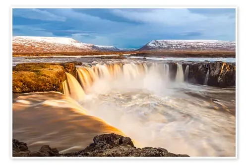 Iceland waterfall de Fleischipixel