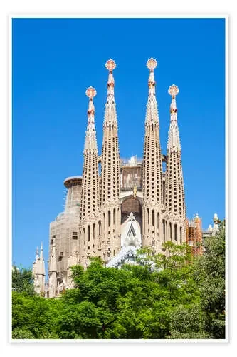 Iglesia de la Sagrada Familia en Barcelona de Neale Clarke Robert Harding