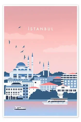 Illustration of Istanbul de Katinka Reinke