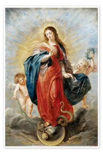 Immaculate Conception de Peter Paul Rubens Master Collection