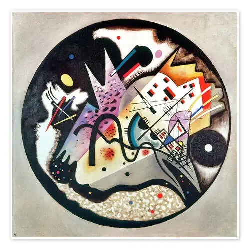 In the Black Circle de Wassily Kandinsky akg-images