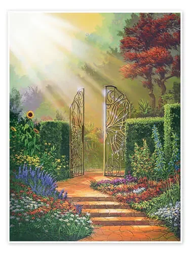 In the Garden de Georg Huber