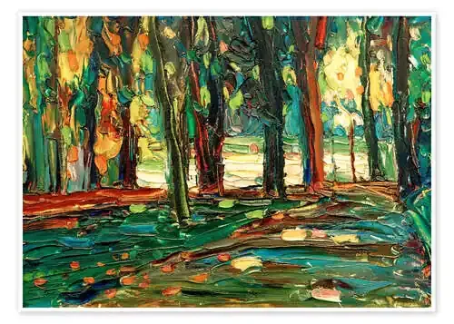 In the park of Saint Cloud de Wassily Kandinsky akg-images