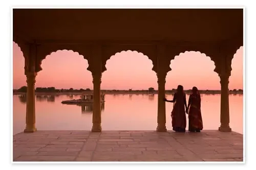 Indian Women, Jaisalmer de Douglas Pearson Robert Harding