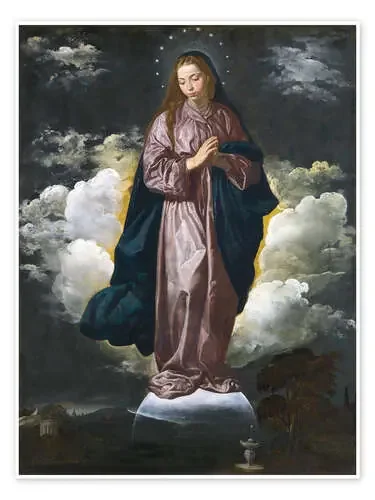 Inmaculada Concepción de Diego Rodriguez de Silva y Velázquez Master Collection