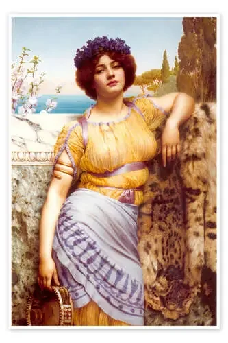 Ionian Dancing Girl de John William Godward Master Collection