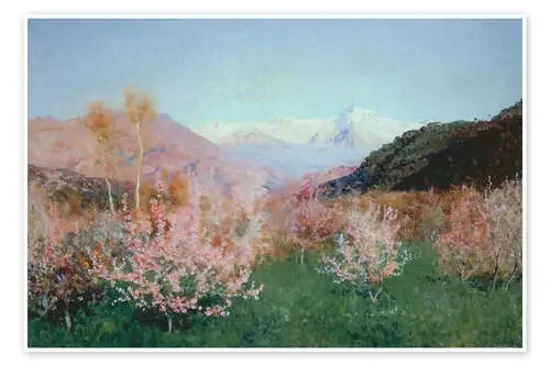Italian Spring Landscape de Isaak Iljitsch Lewitan ARTOTHEK