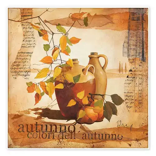 Italienisches Herbstlaub de Franz Heigl Advocate Art