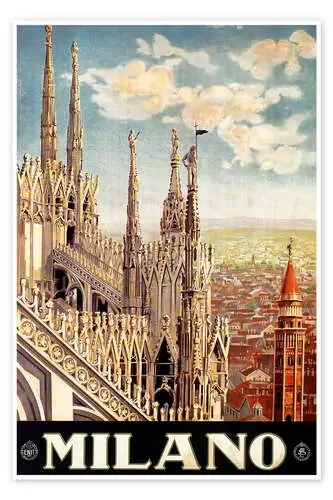 Italy – Milan de Vintage Travel Collection