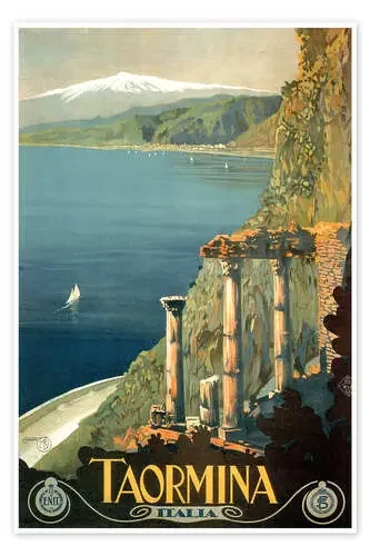 Italy – Taormina de Vintage Travel Collection
