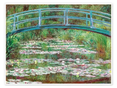 Japanese Footbridge, 1899 de Claude Monet Master Collection