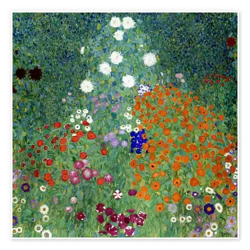 Jardín de flores de Gustav Klimt Master Collection