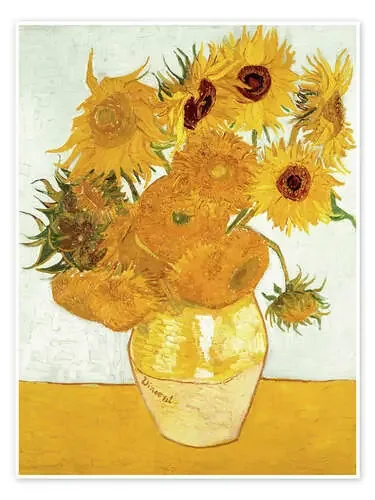 Jarrón con girasoles de Vincent van Gogh akg-images