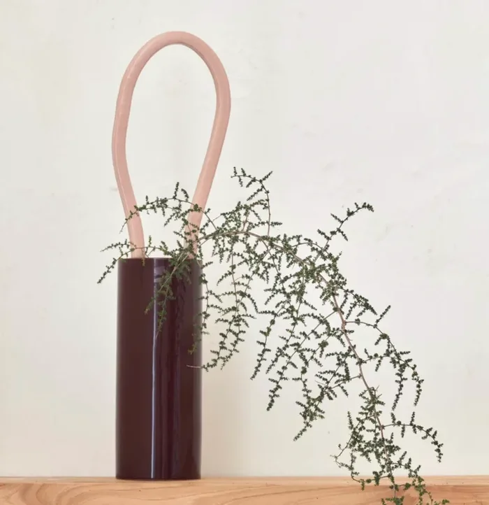 Jarrón Vases Découpage, Boucle