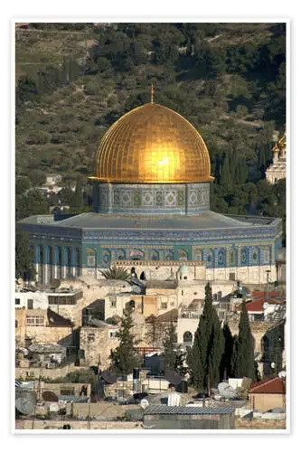 Jerusalén y la cúpula de la roca de David Noyes Danita Delimont