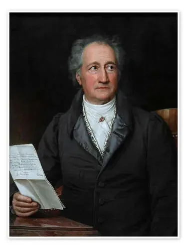 Johann Wolfgang von Goethe de Joseph Karl Stieler Heritage Images